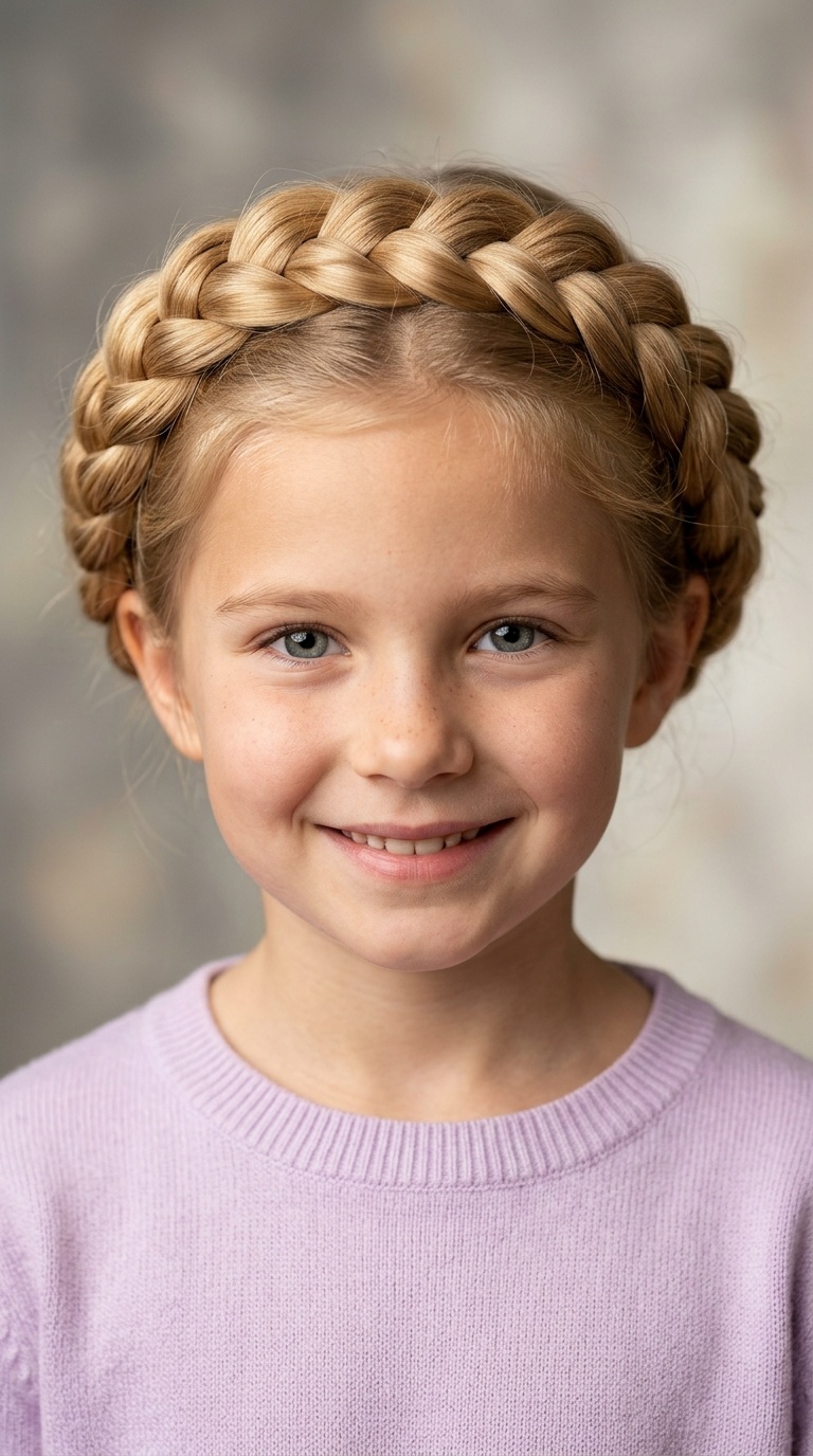 The French Braid Crown