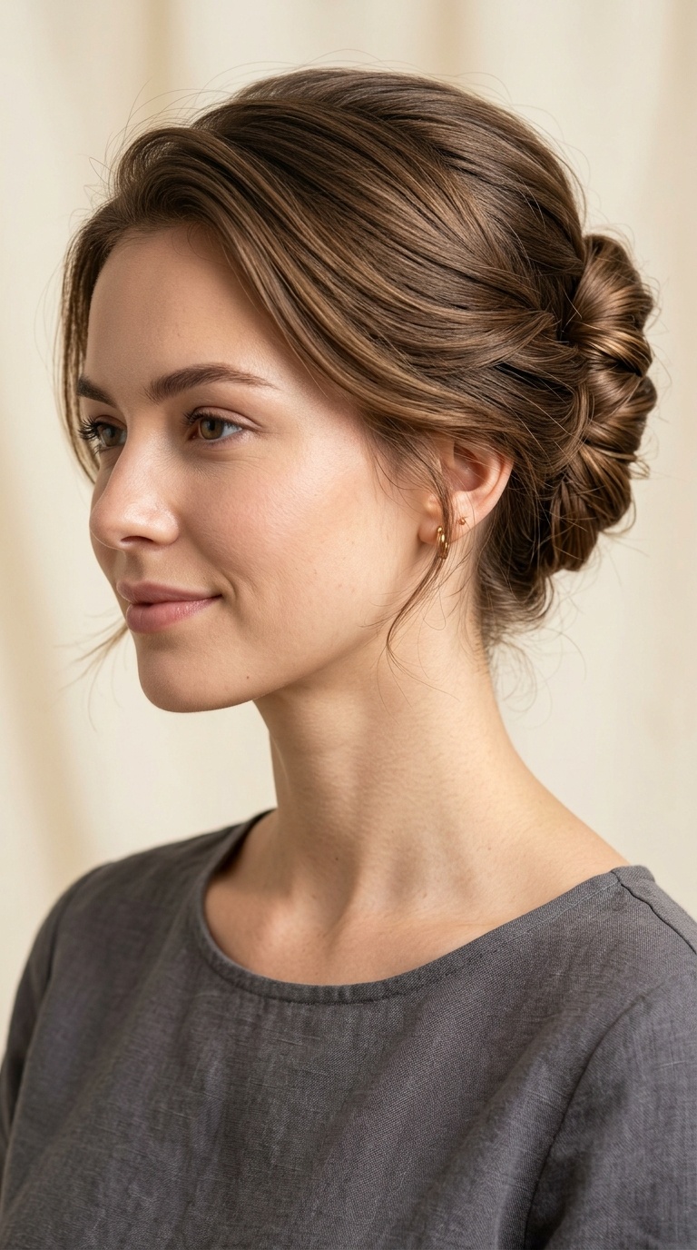The French Twist Bun