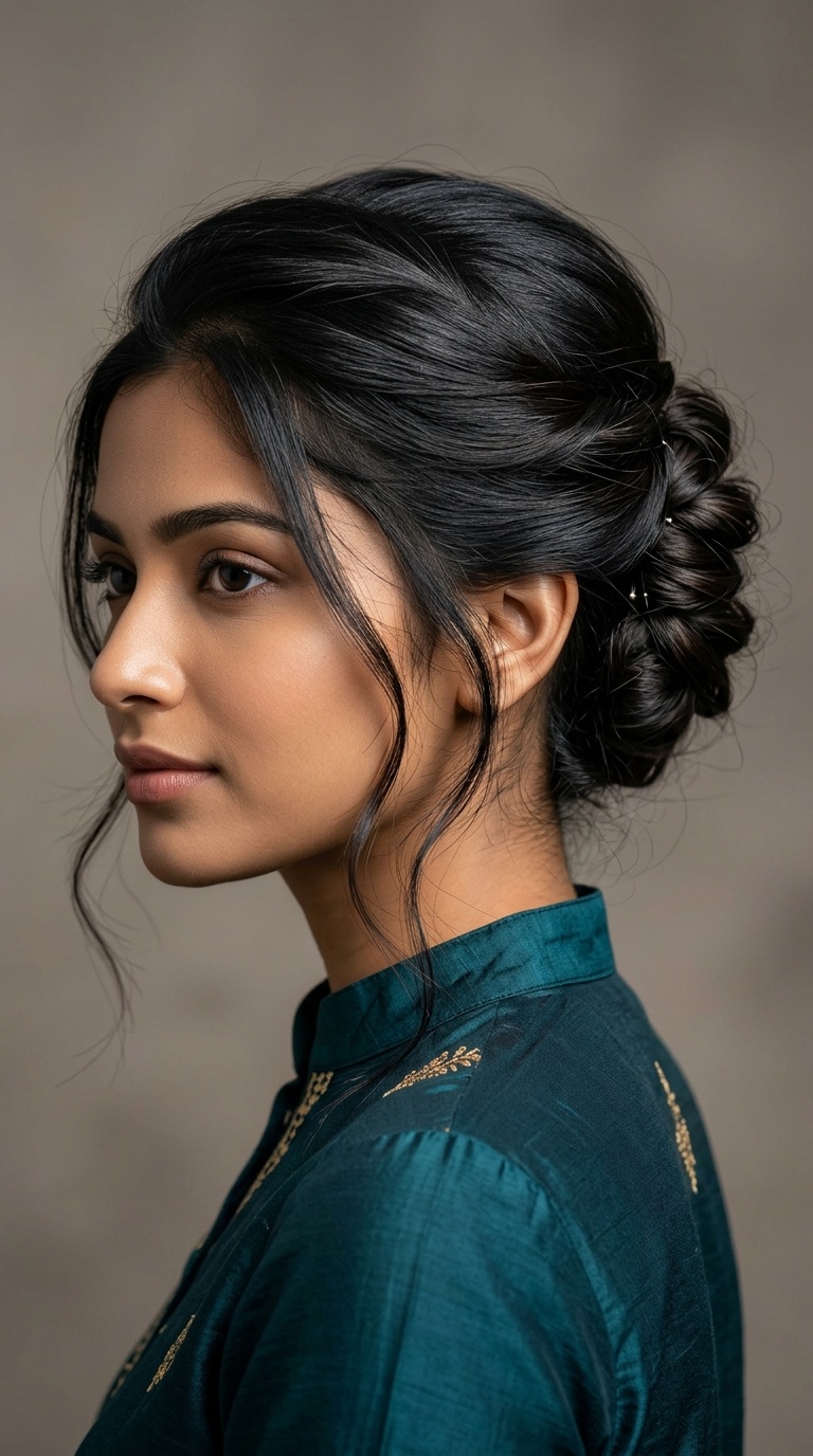 The French Twist for Short Hair