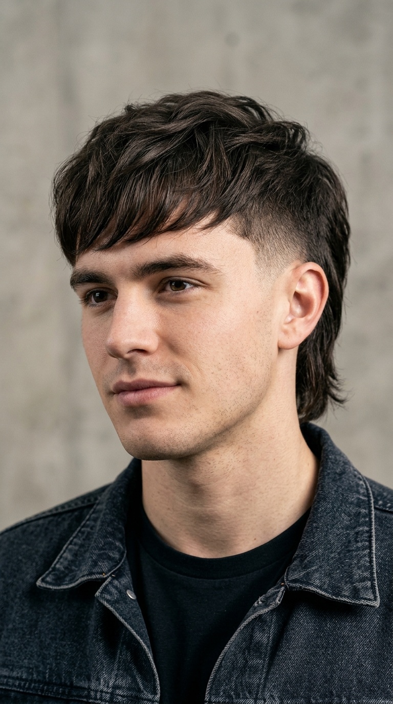The Fringed Mullet with Drop Taper