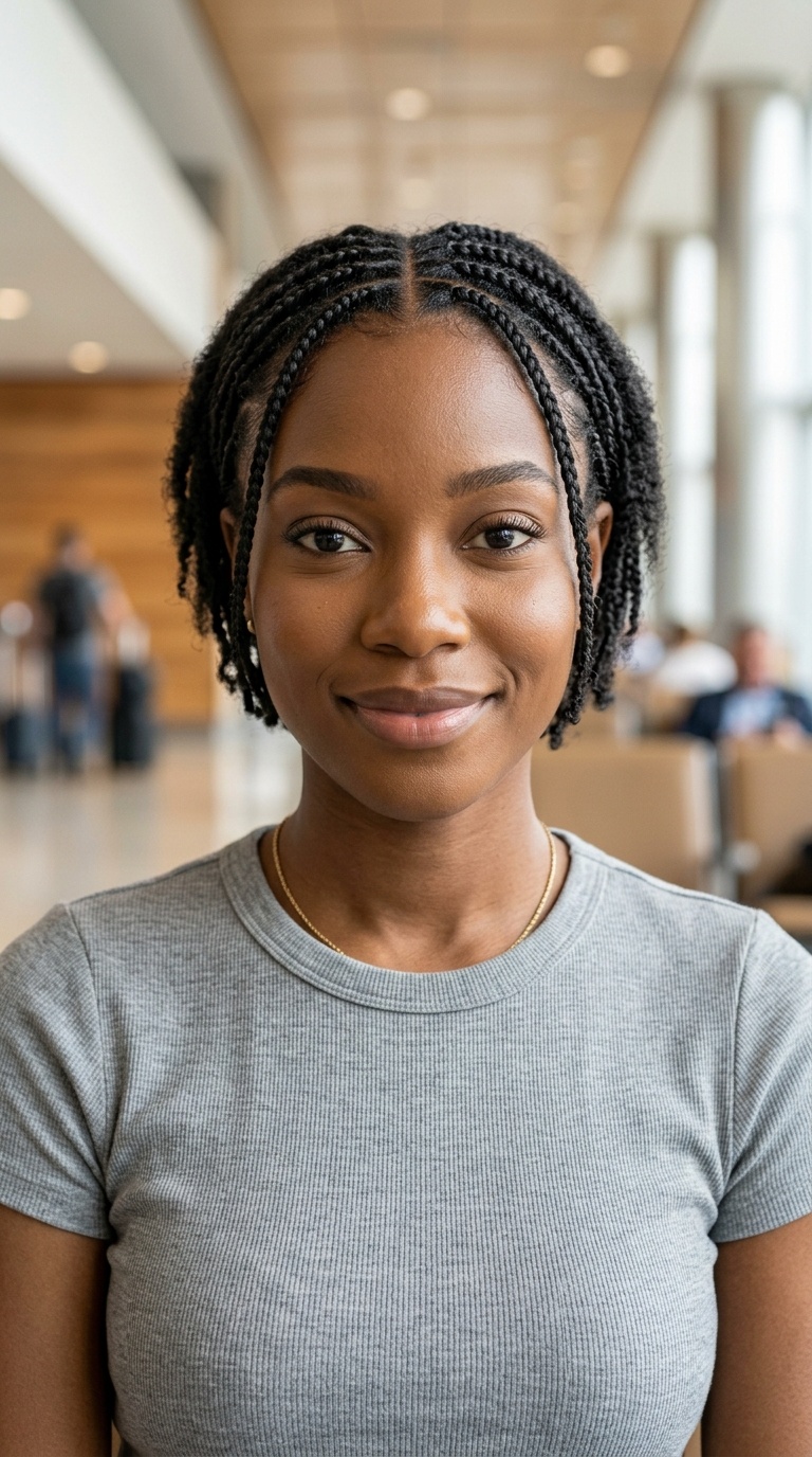 The Front-Frame Micro Braids