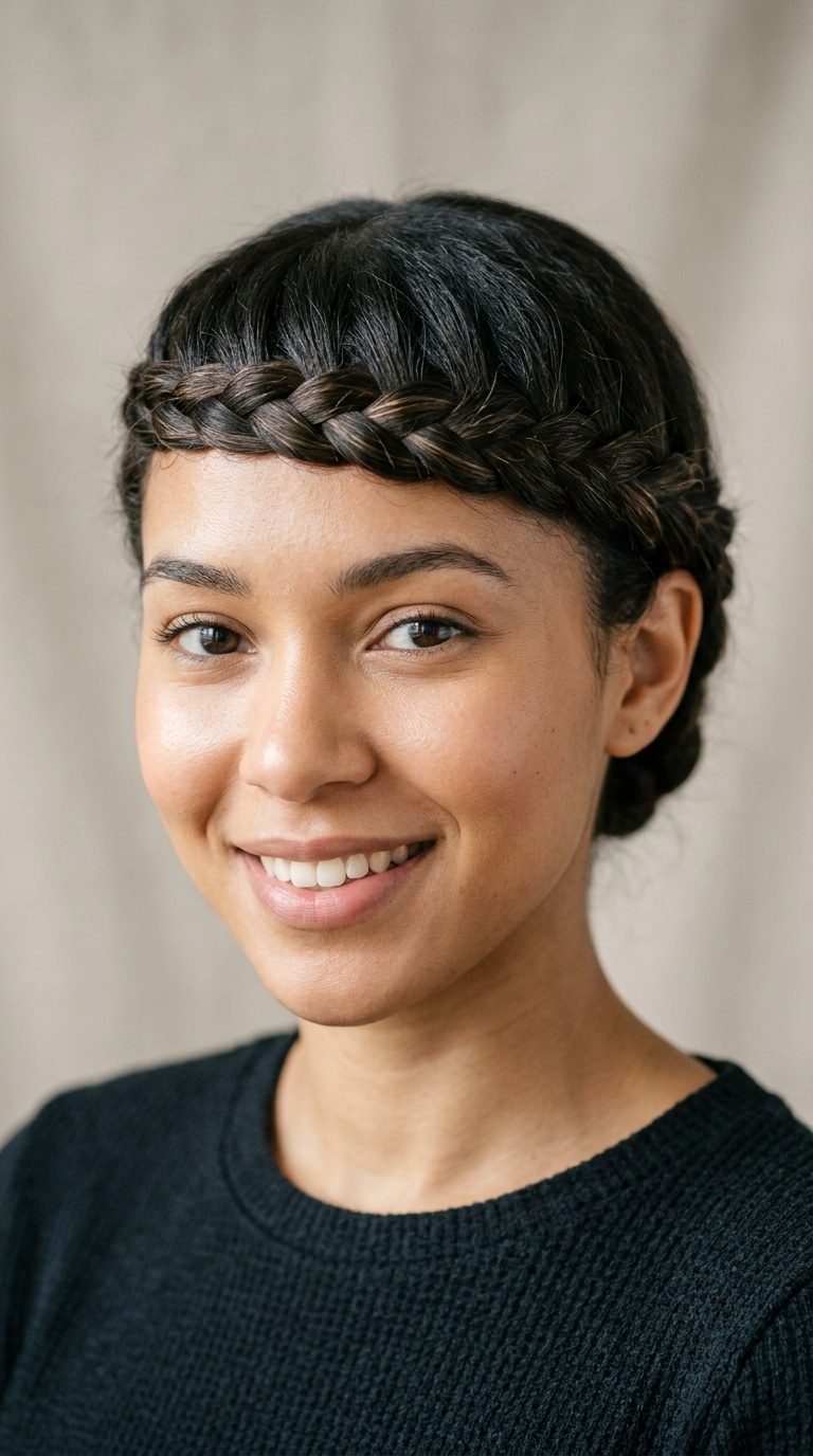 The Front Fringe Braid