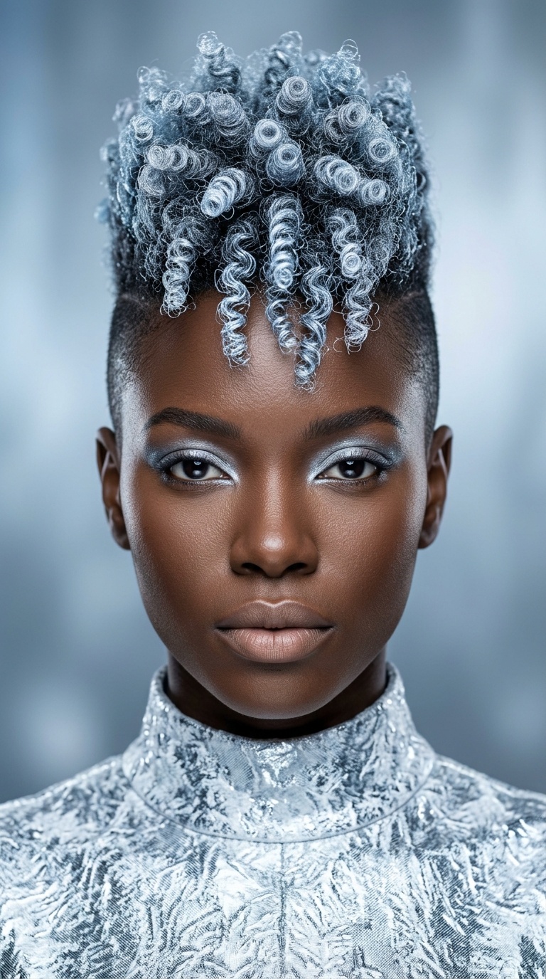The Frozen Mohican with Coil Definition