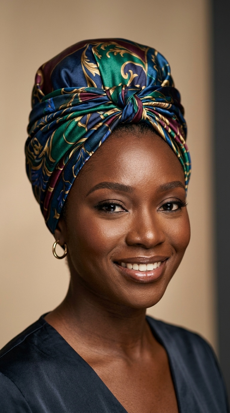 The Full Silk Bonnet Wrap