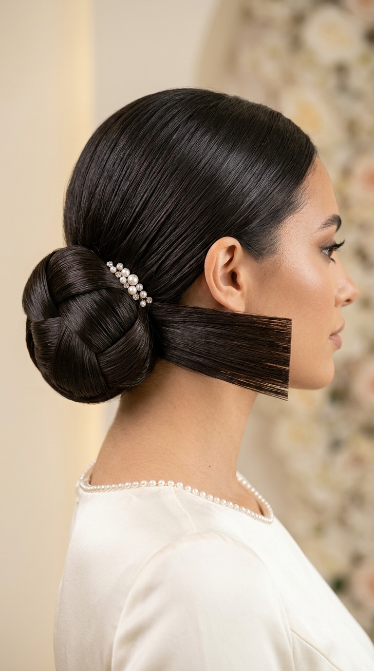 The Geometric Low Bun with Straight Ends