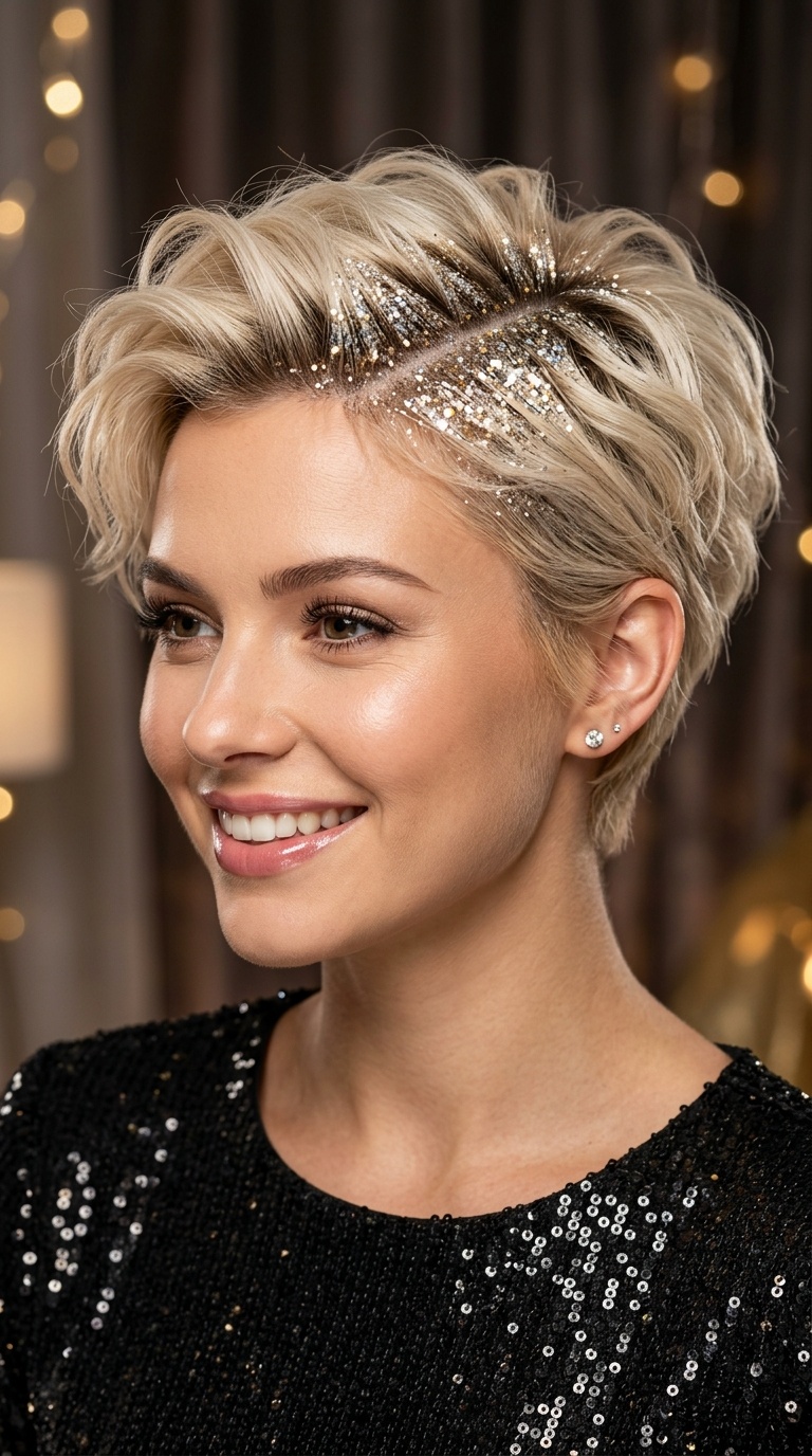 The Glitter Root Parting