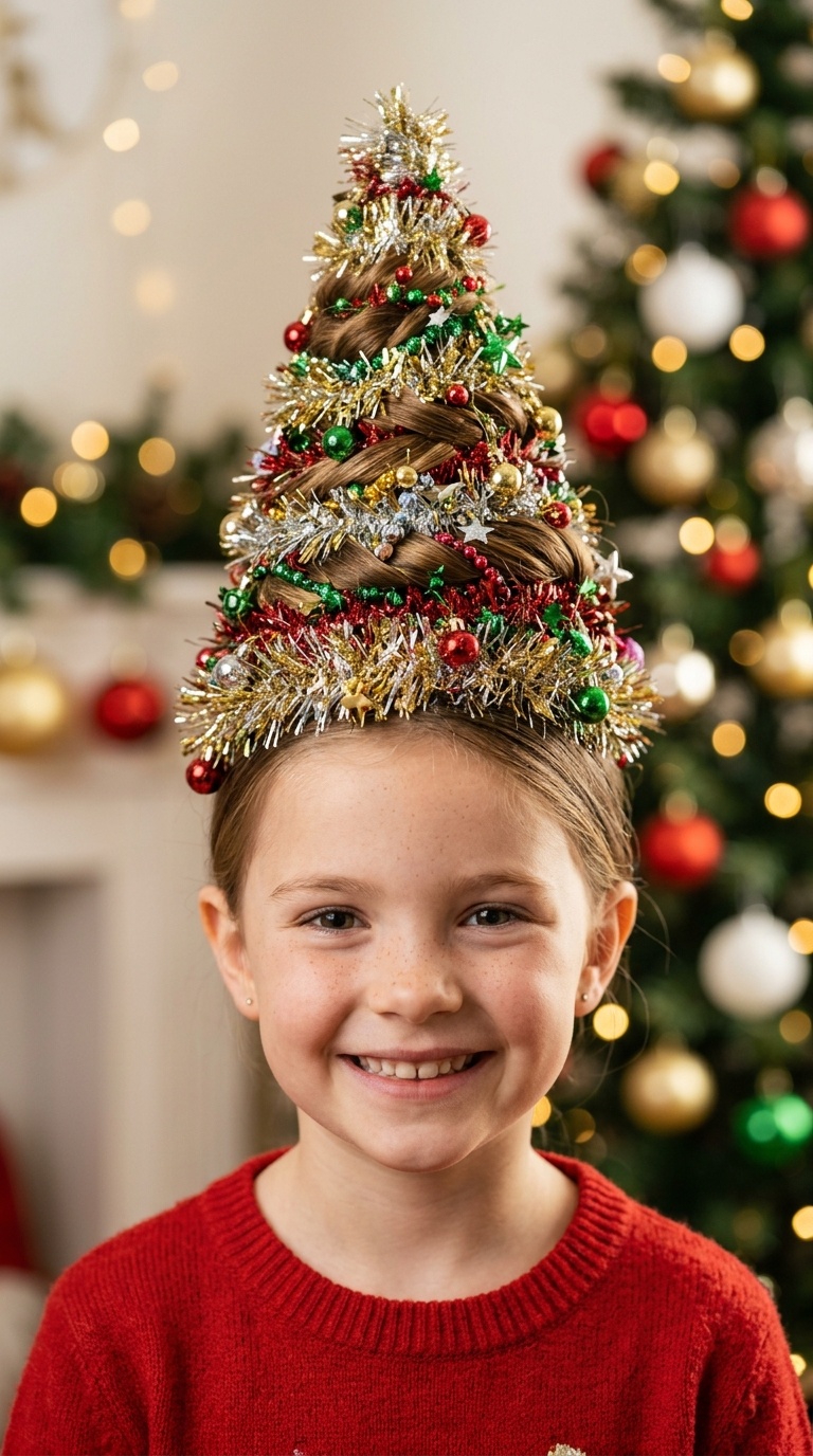The Glittering Garland Wrap