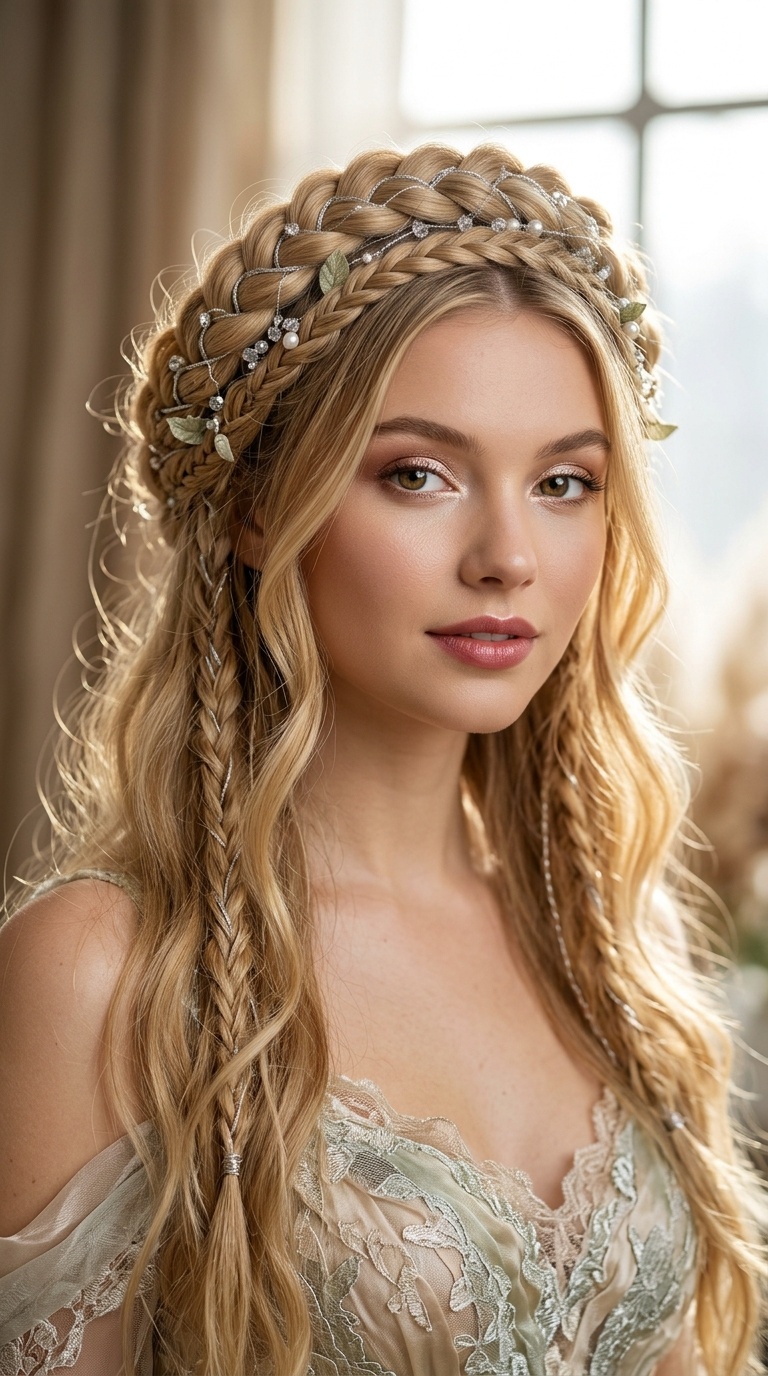 The Gossamer Silk Threaded Crown