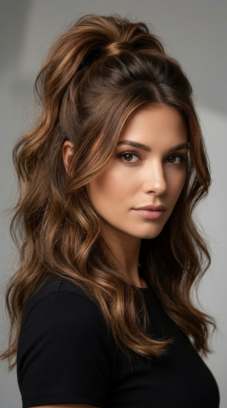 The Half-Up Bardot Bump