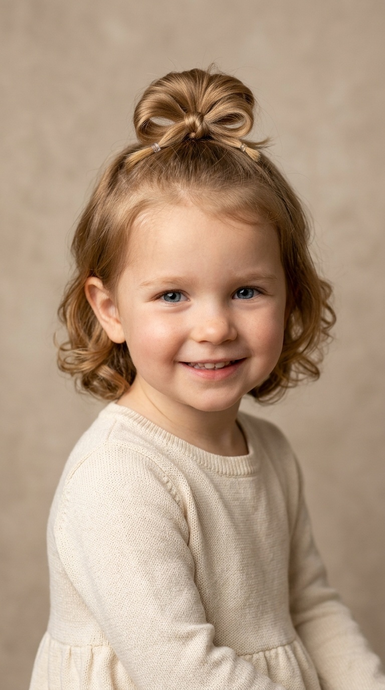 The Half-Up Bow