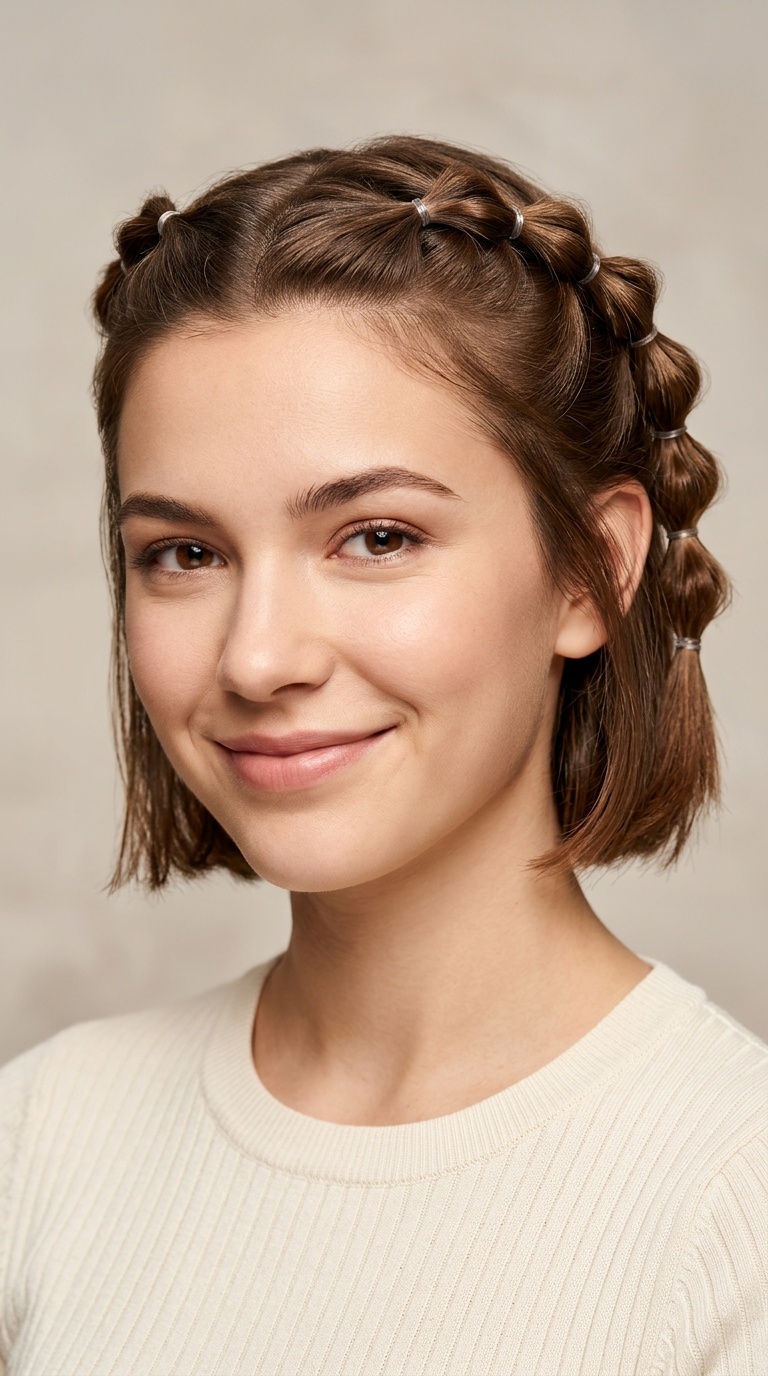 The Half-Up Crown