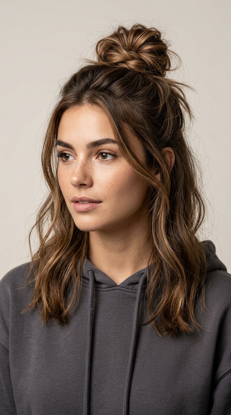 The Half-Up Messy Knot