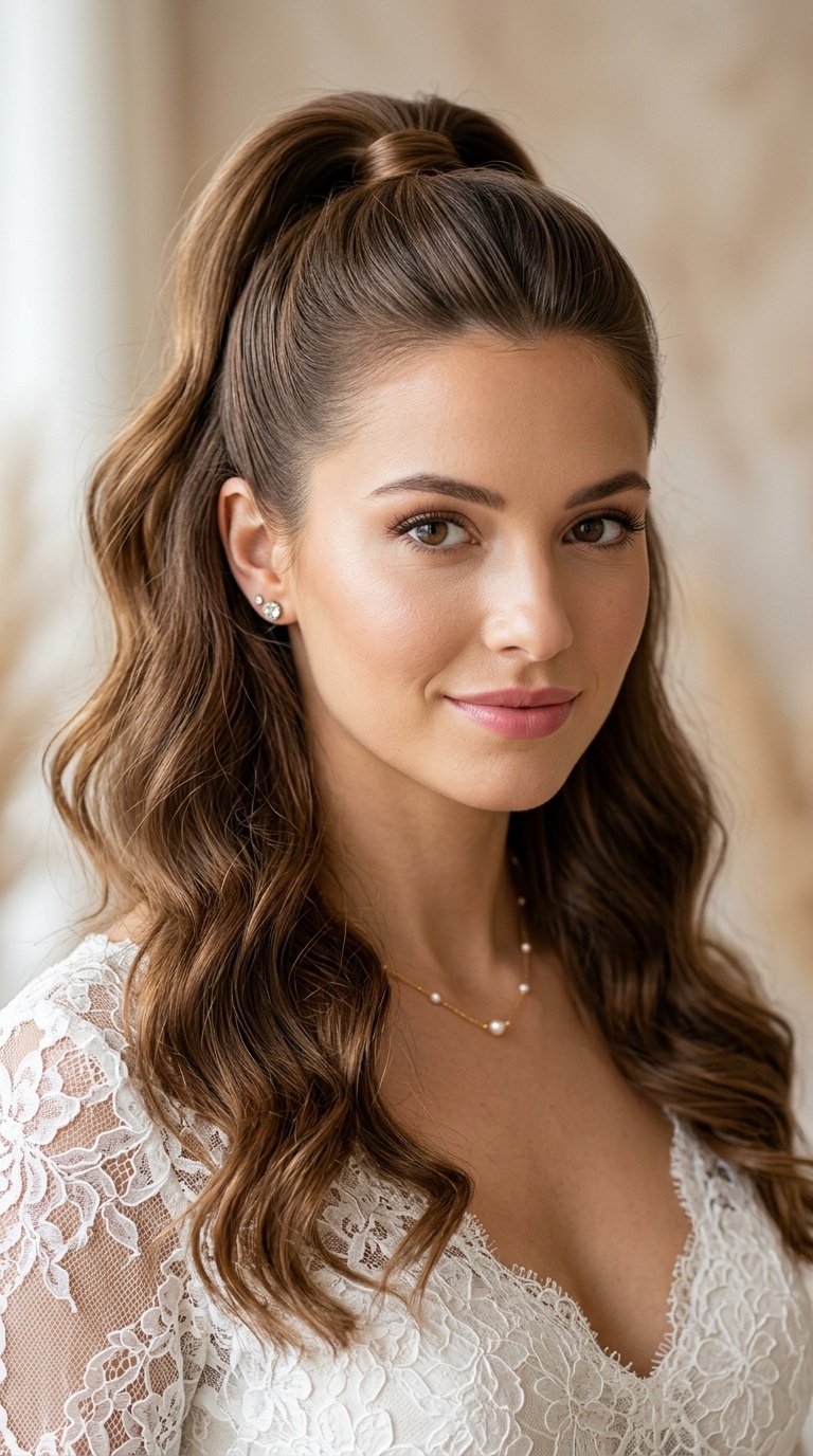 The Half-Up Ponytail