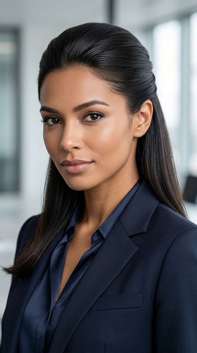 The Half-Up Smooth Pull-Back