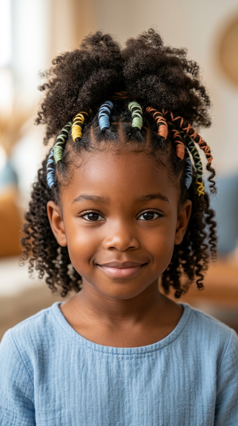 The Half-Up Threaded Puff