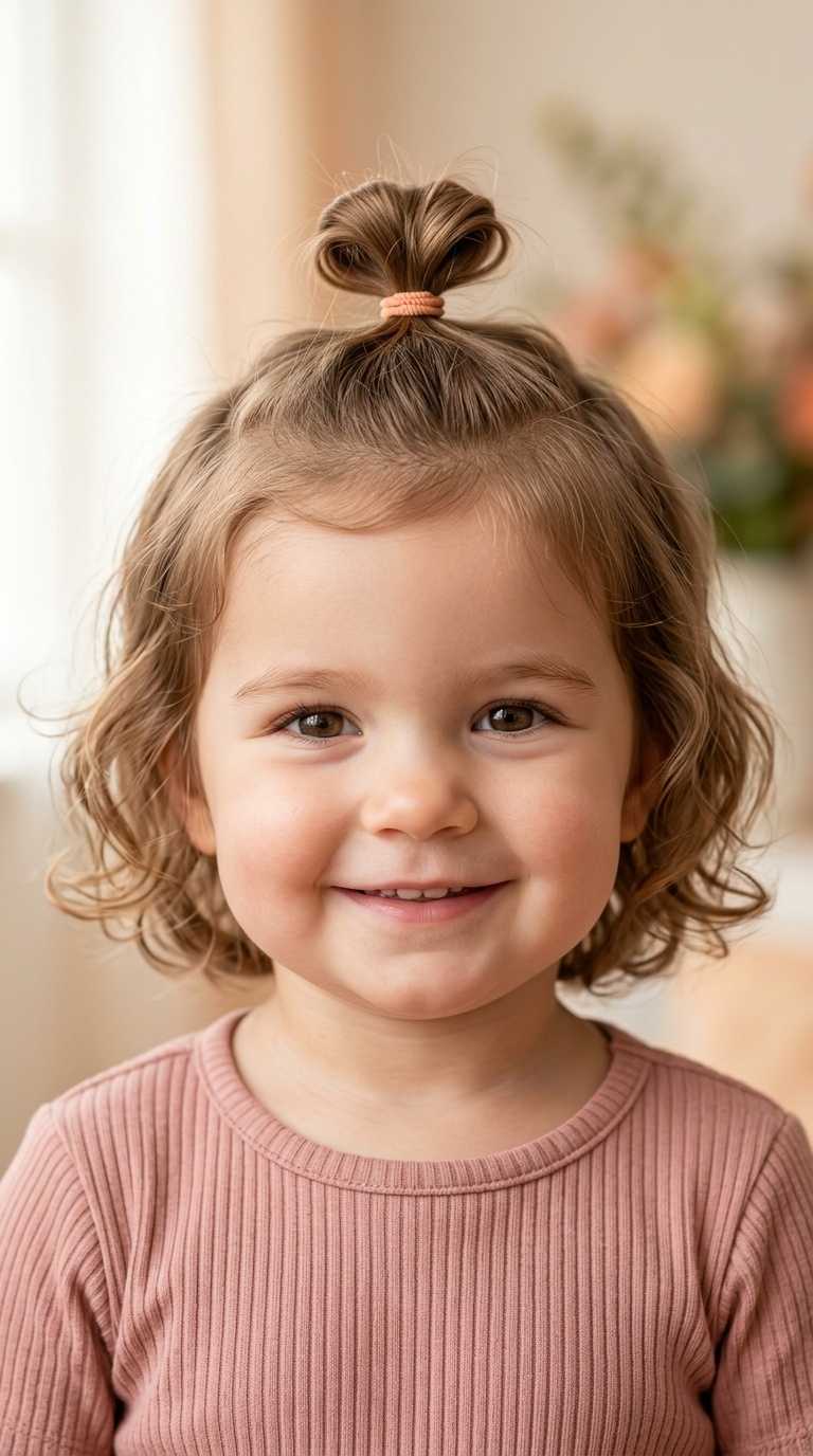 The Half-Up Top Knot