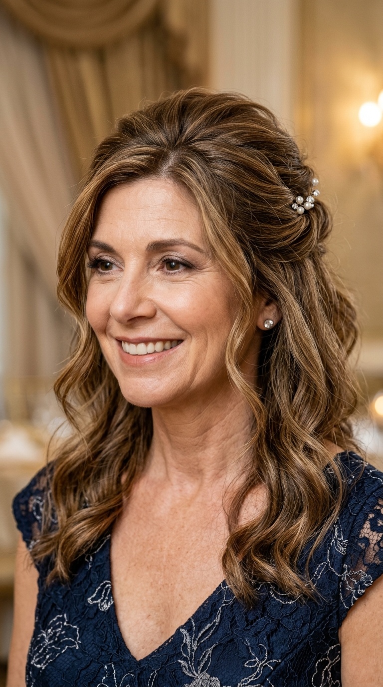 The Half-Updo Inspired Updo