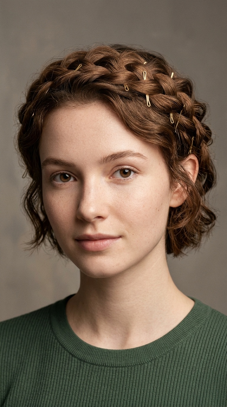 The Halo Braid Pin-Up