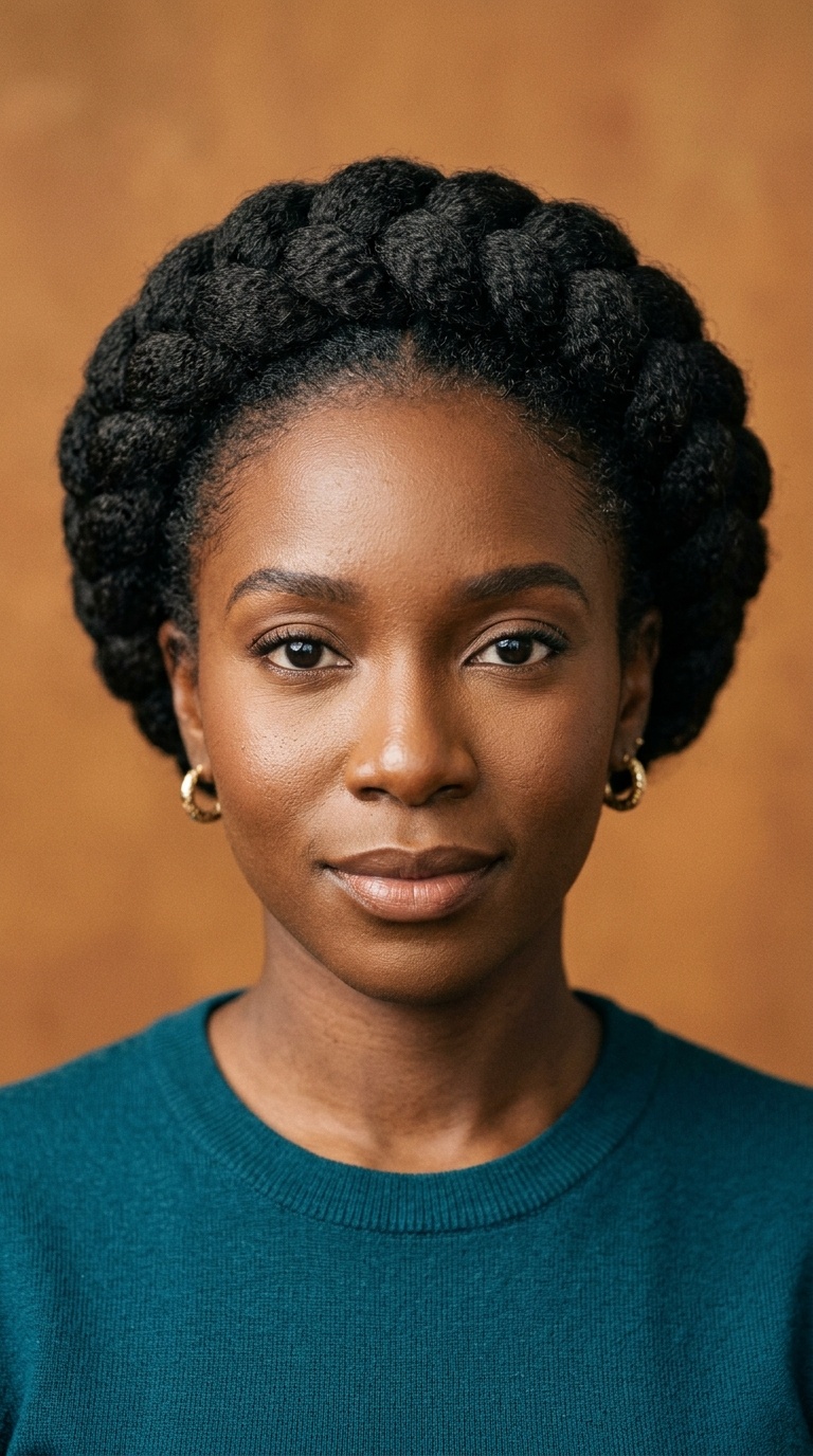 The Halo Braid with Natural Texture