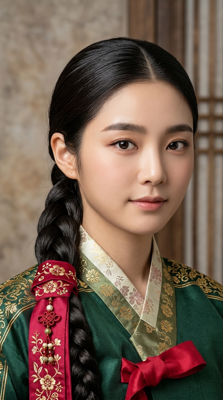 The Hanbok Daenggi Hair