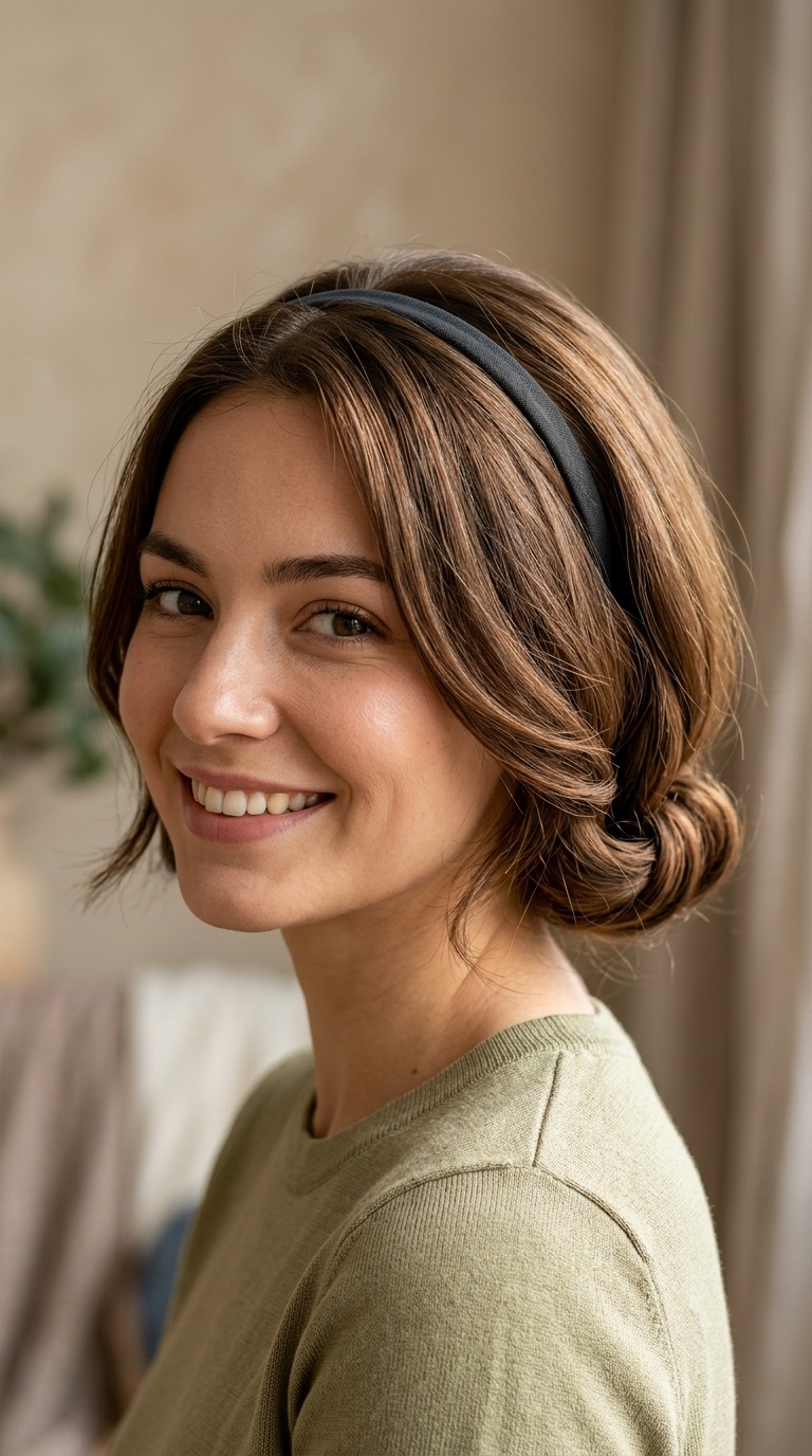 The Headband Tuck