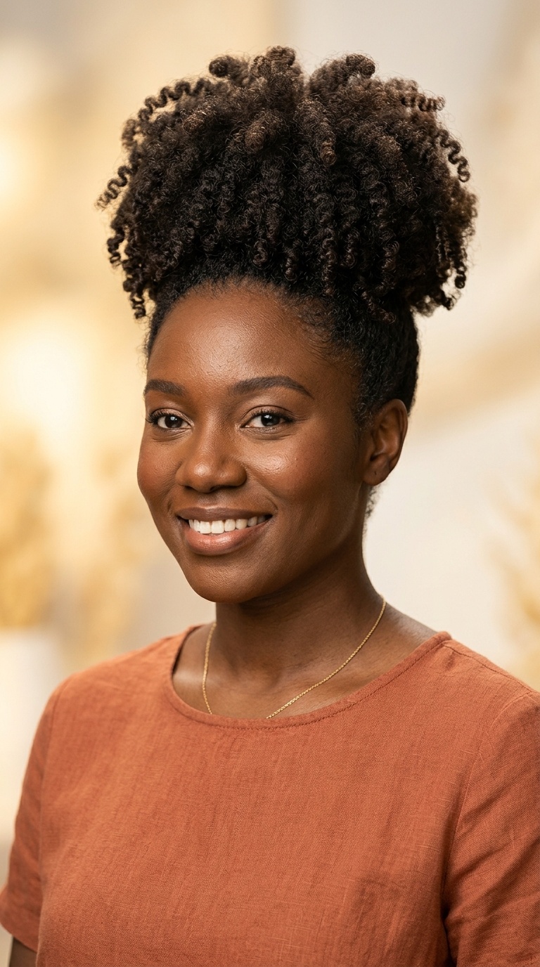 The High Pineapple Updo