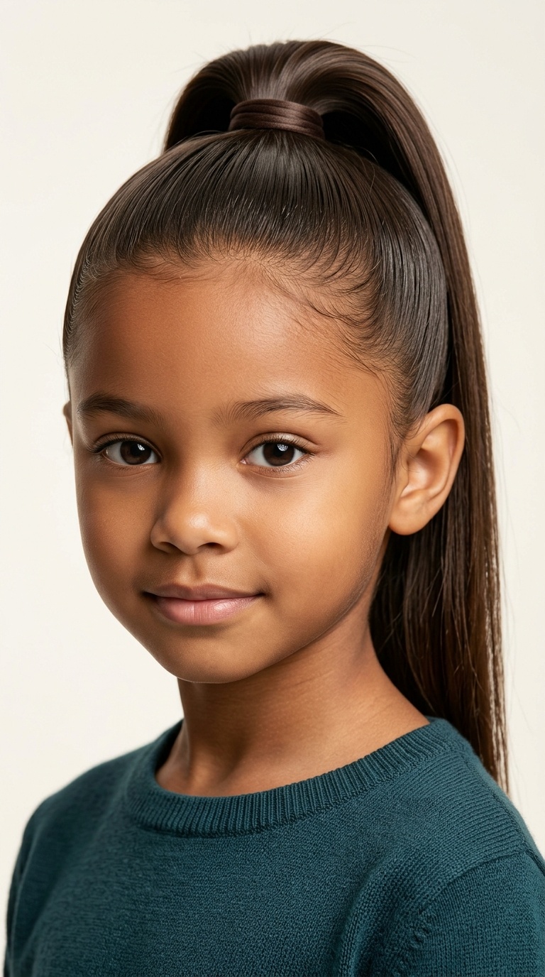 The High Sleek Ponytail