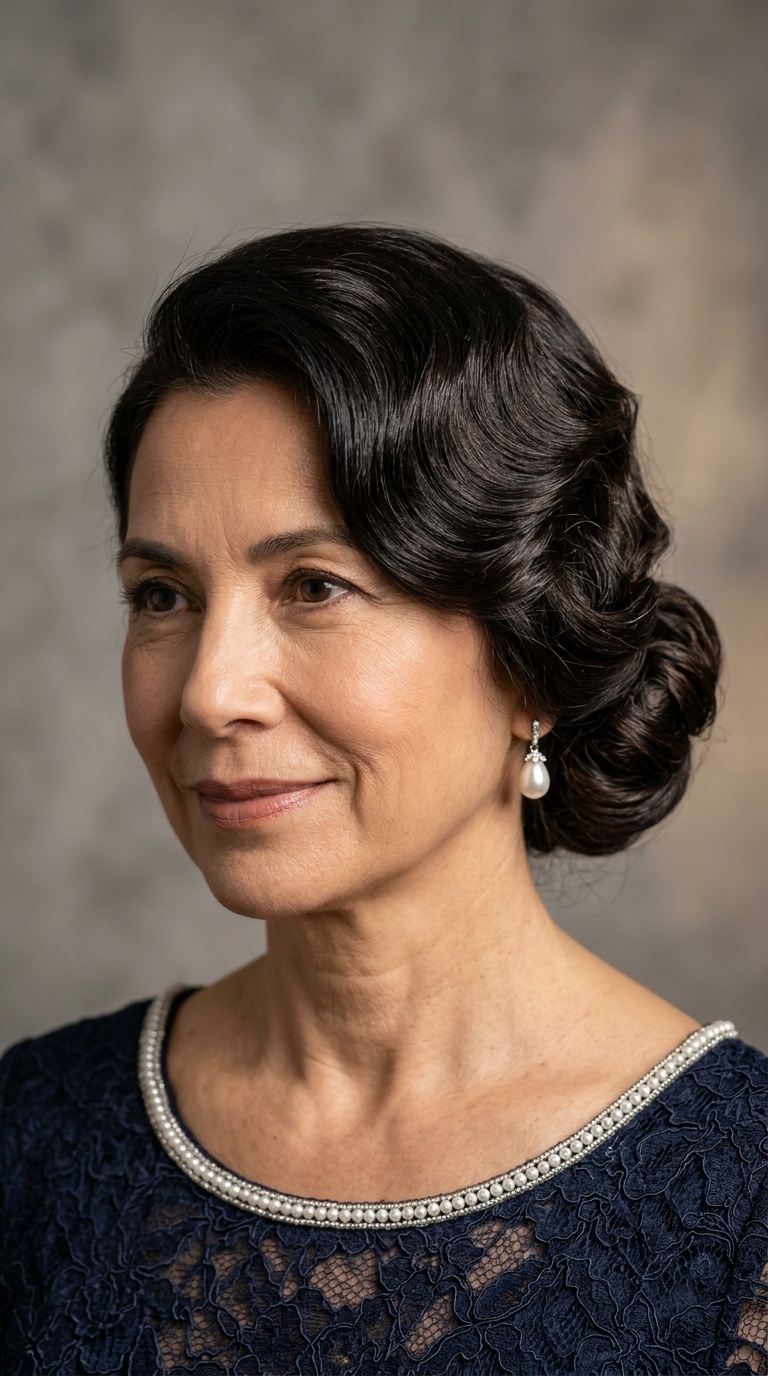 The Hollywood Wave Updo