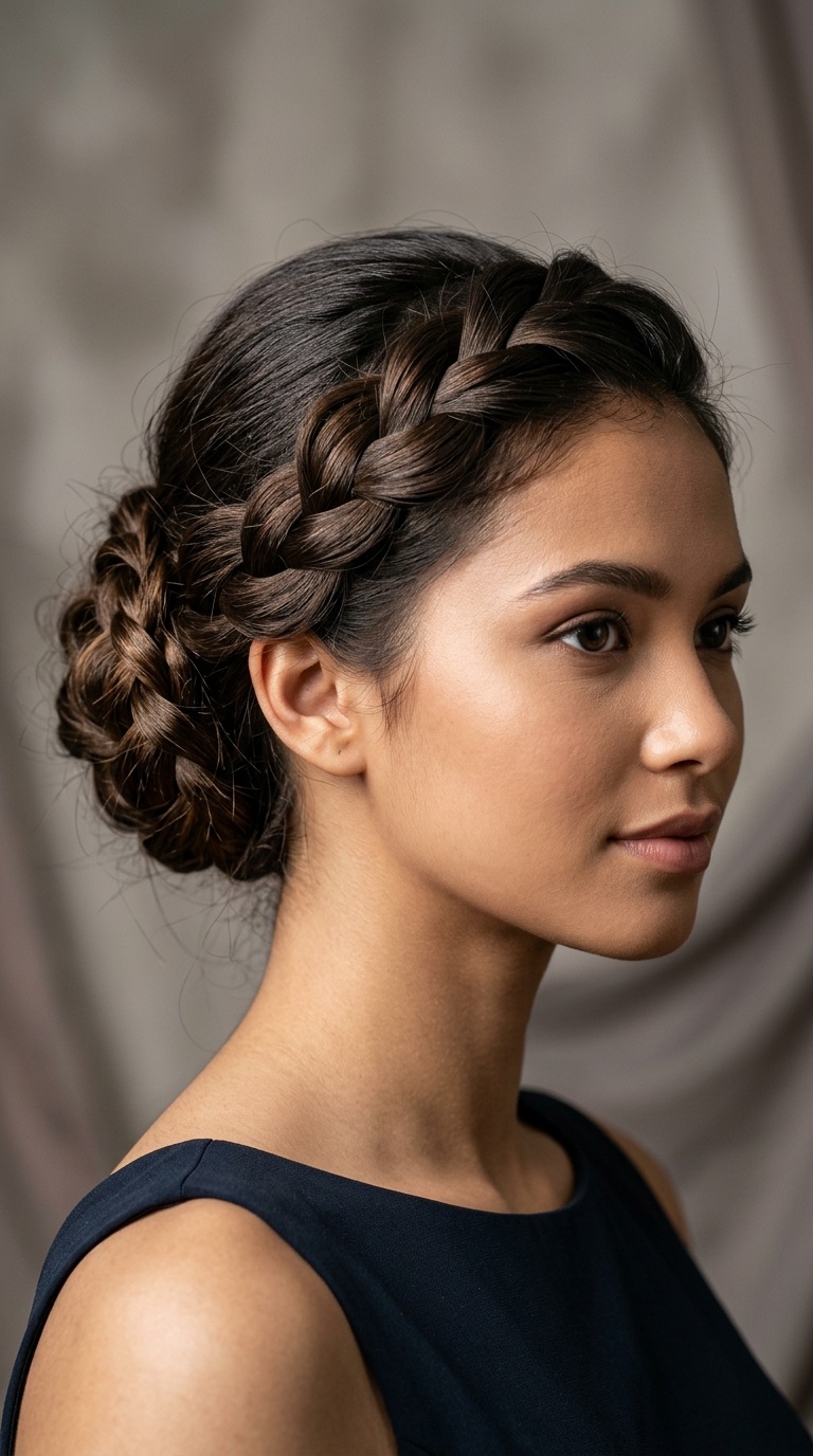 The Infinity Braid Updo