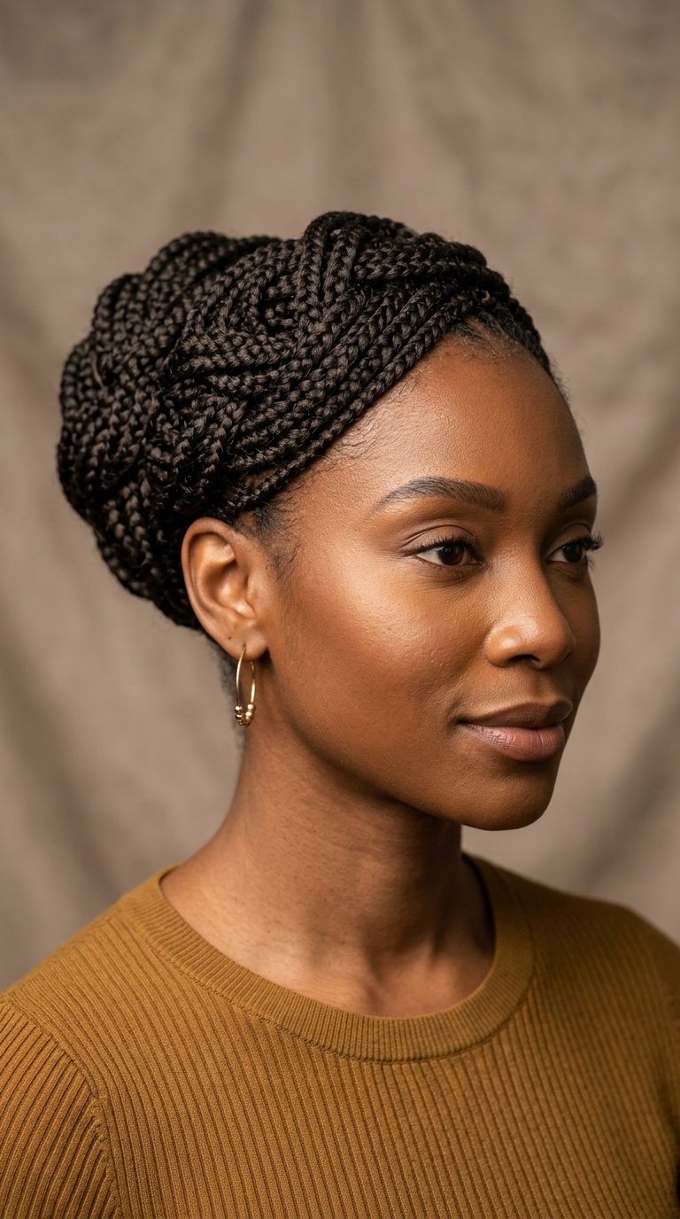 The Infinity Braided Bun