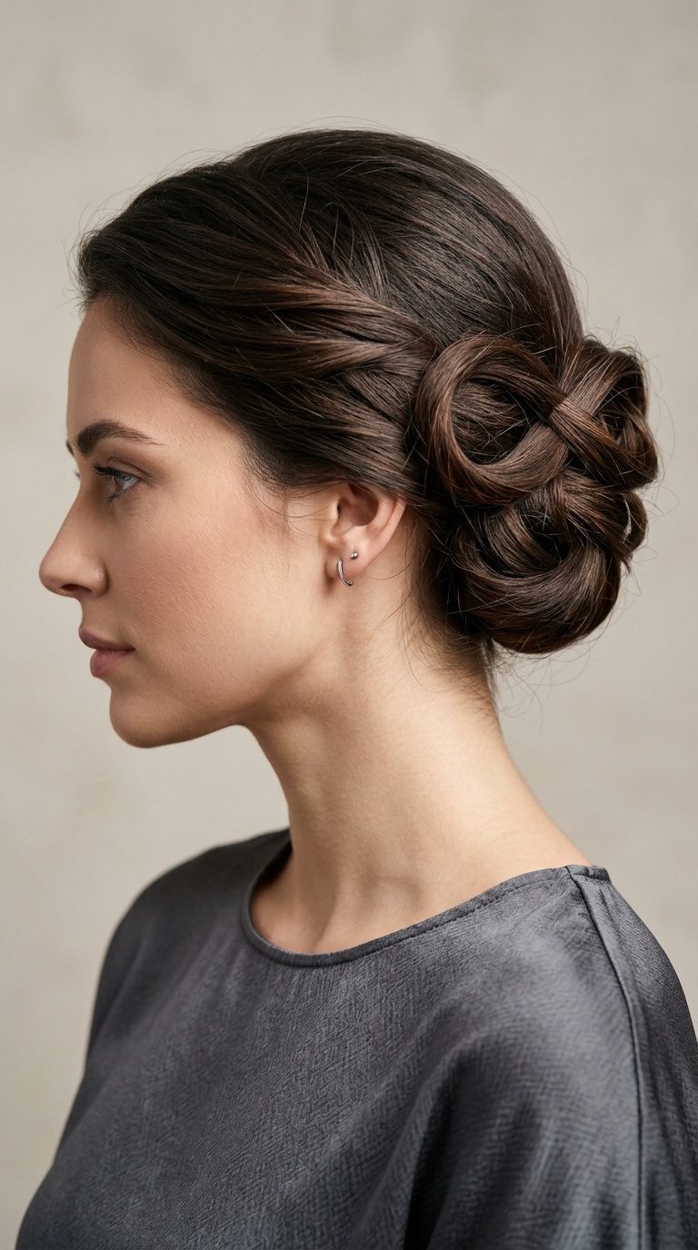 The Infinity Loop Chignon