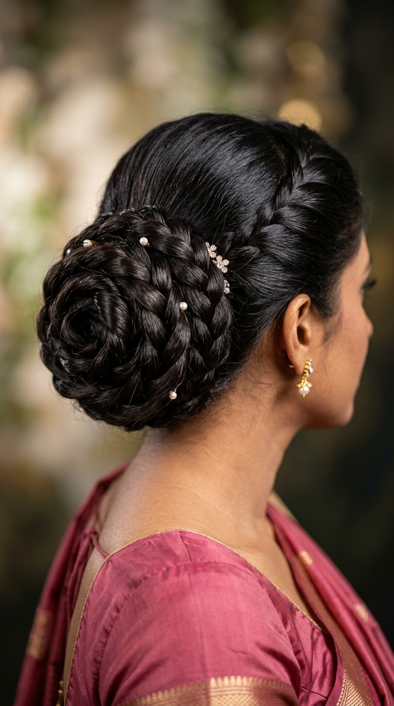 The Intricate Rose Bun