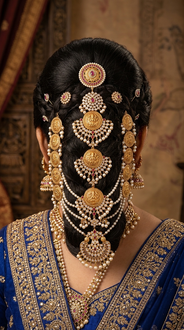 The Jada Billu Embellished Bun