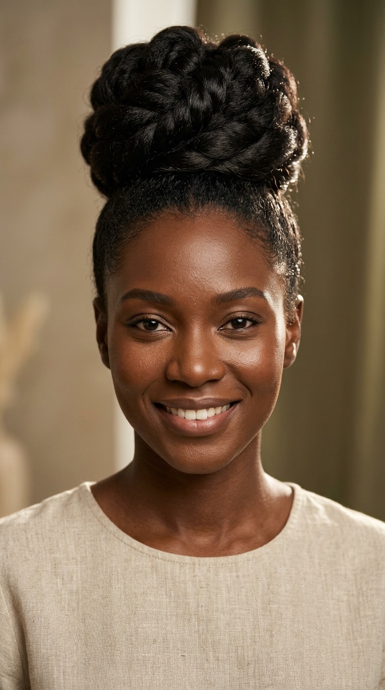 The Jumbo High Bun