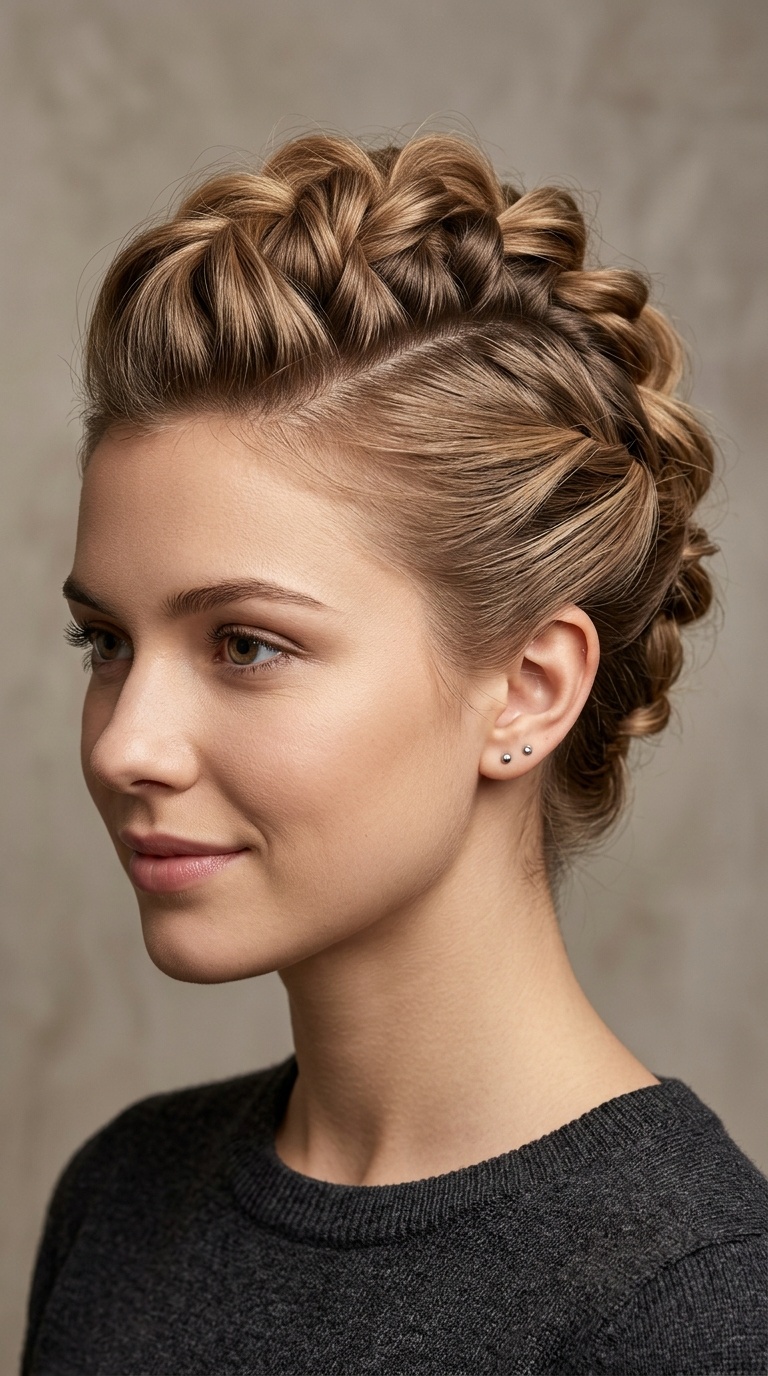 The Knotted Faux Hawk
