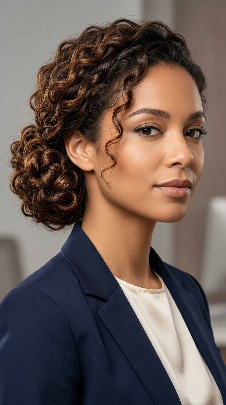 The Knotted Low Bun