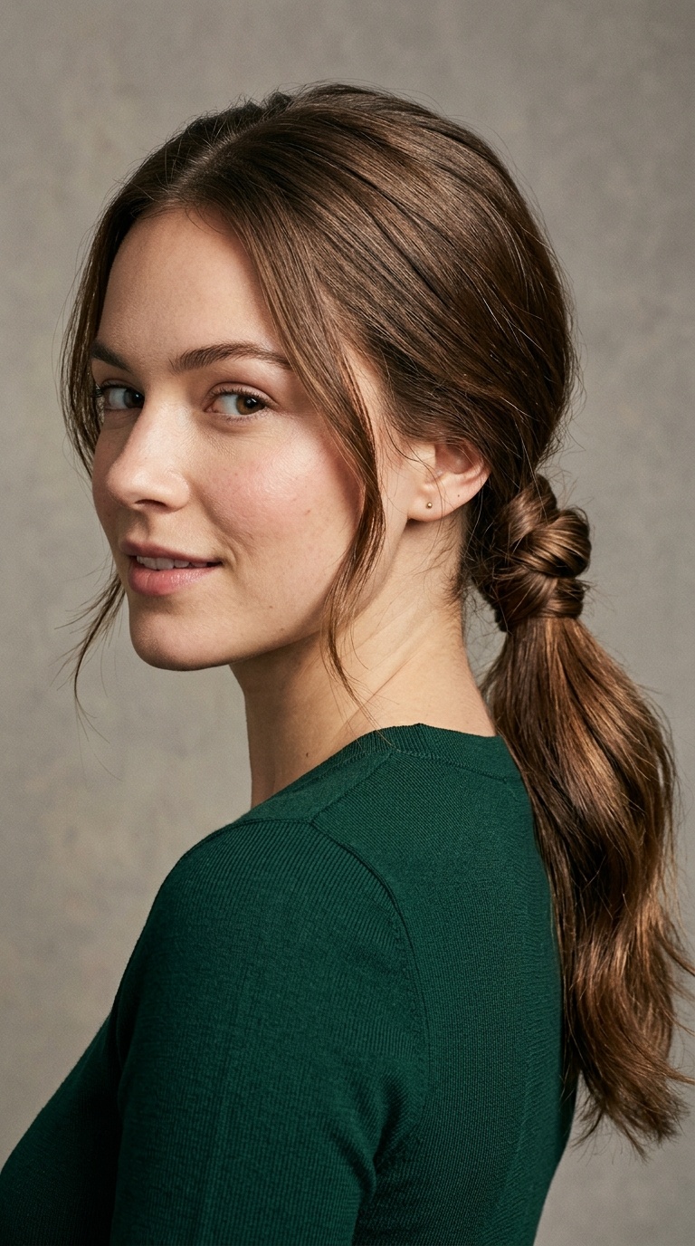 The Knotted Ponytail
