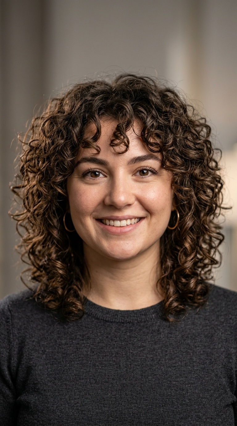 The Layered Curly Lob