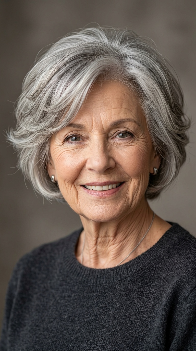 The Layered Ear-Length Bob
