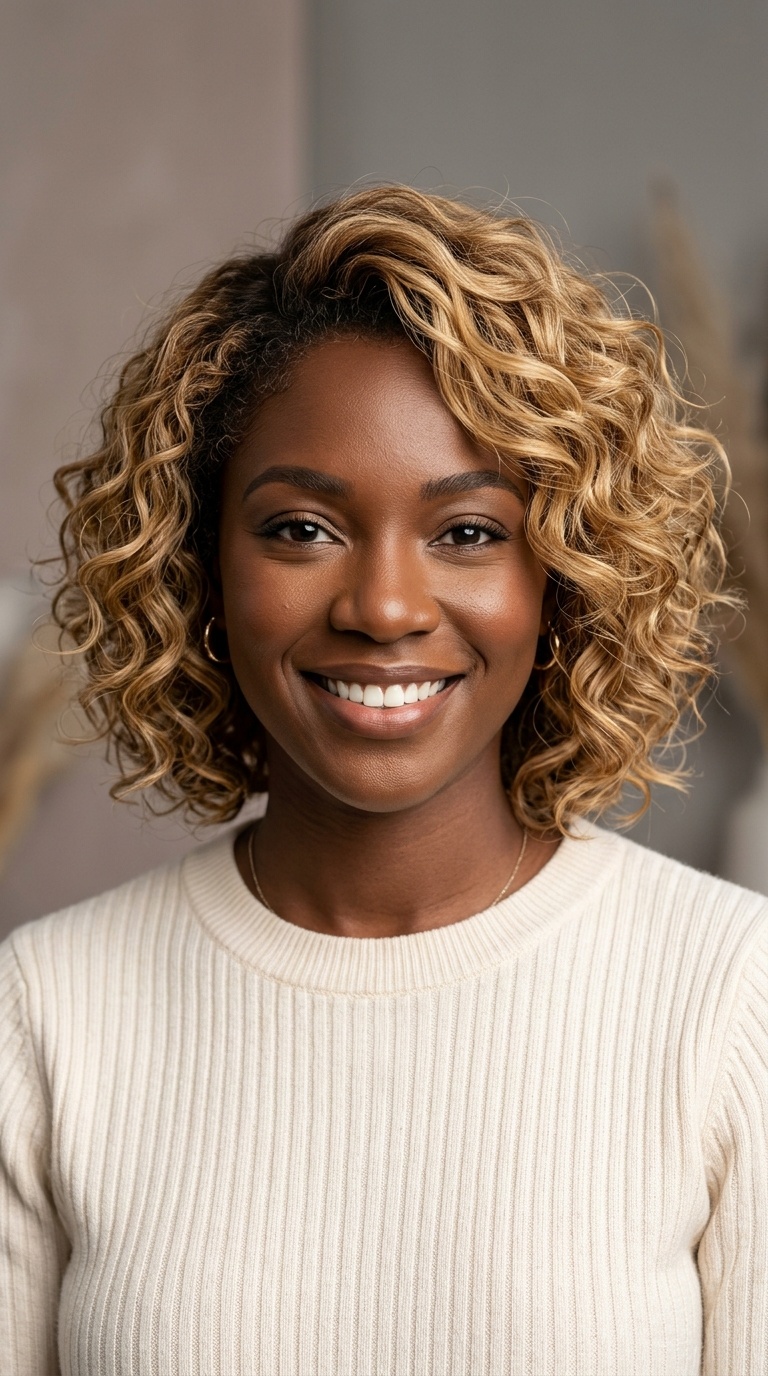 The Layered Honey-Blonde Bob