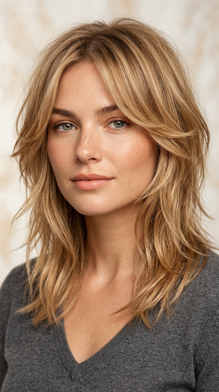 The Layered Wolf Cut