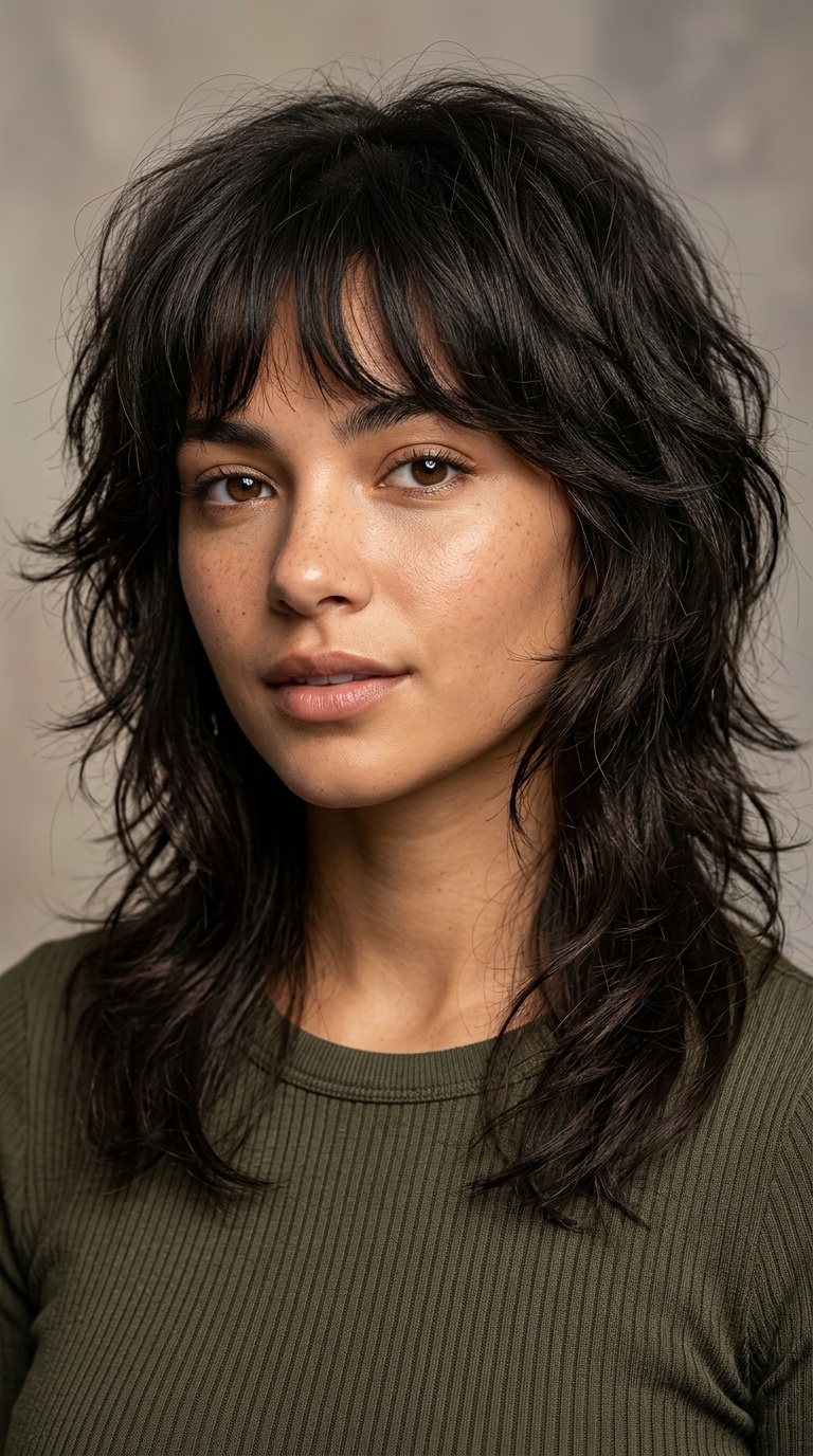 The Layered Wolf Cut
