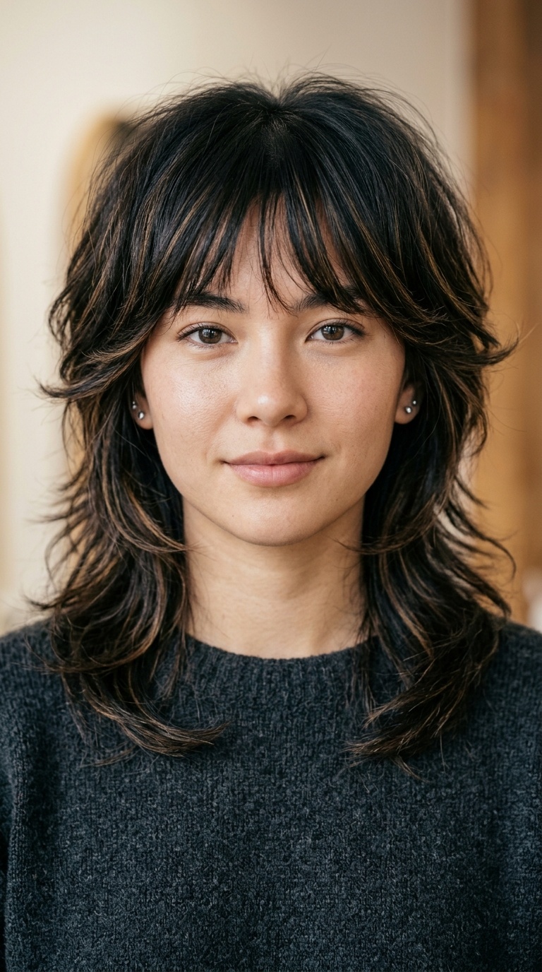 The Layered Wolf Cut