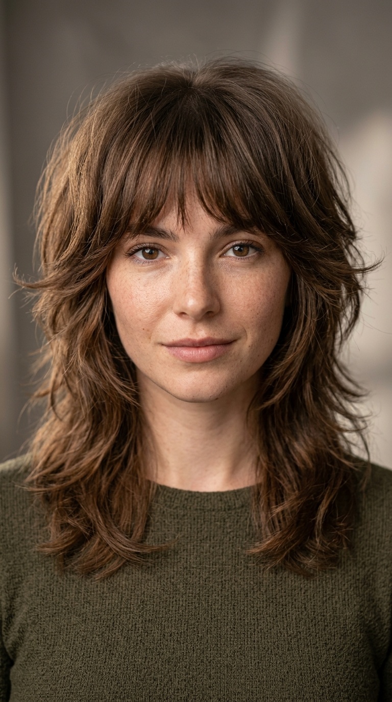 The Layered Wolf Cut