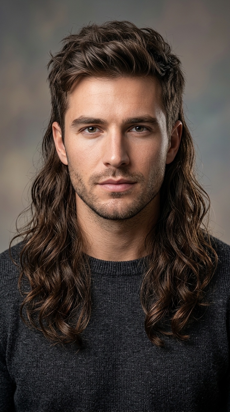 The Long Flowing Mullet