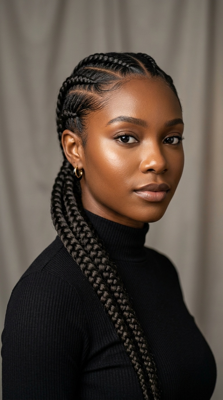 The Long Sleek Braided Plait