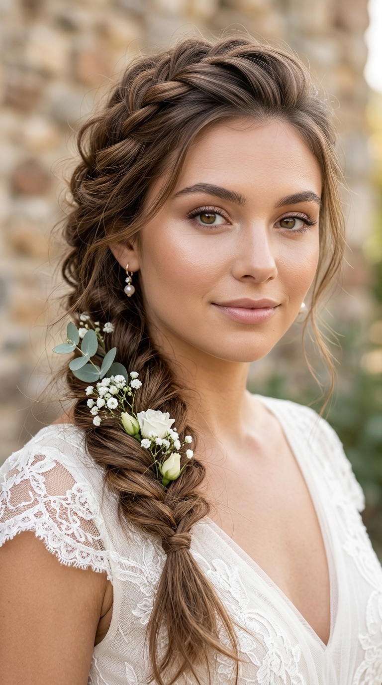 The Loose Fishtail Braid