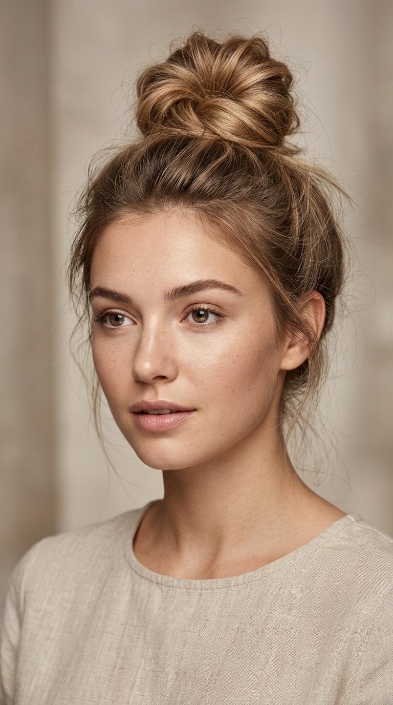 The Loose Top Knot