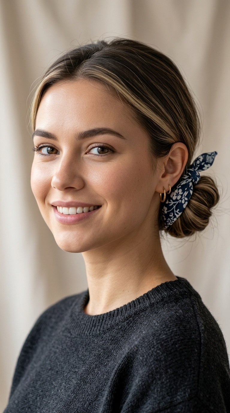 The Low Bun Wrap