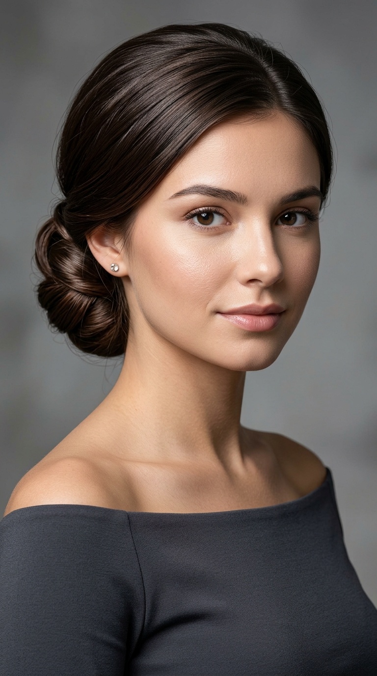 The Low Chignon